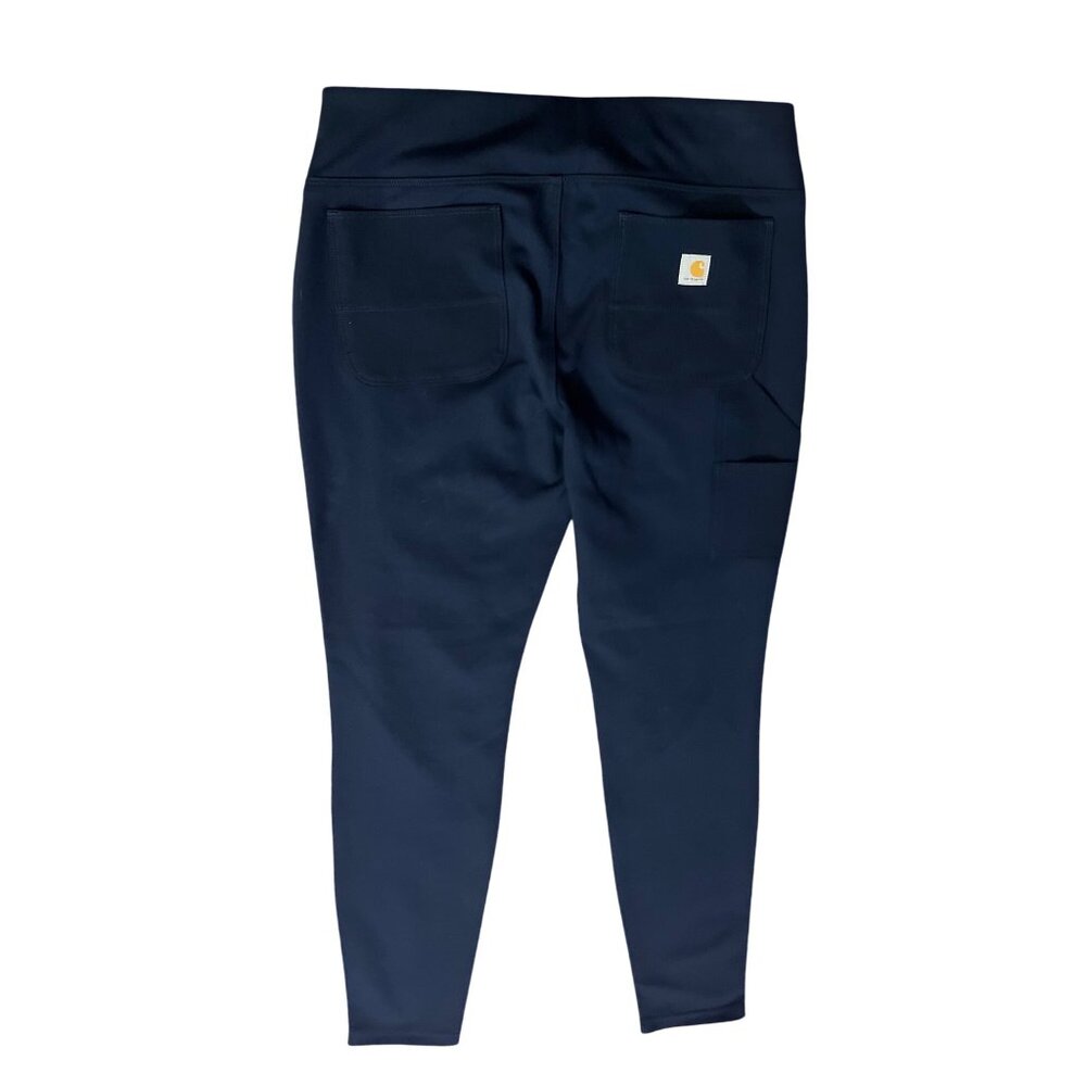 Carhartt Force Utility Leggings Womens L Blue 102482 Workwear Durable - Picture 4 of 15